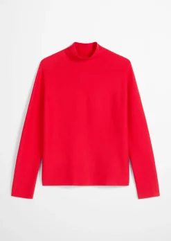 Seamless-Pullover loose aus softer Bio-Baumwolle