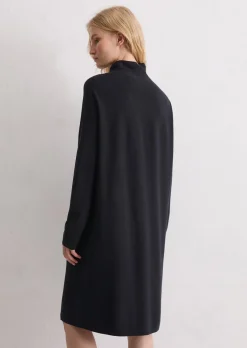 Seamless-Strickkleid loose aus softer Bio-Baumwolle