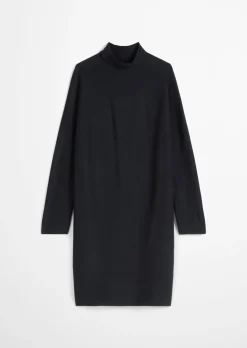 Seamless-Strickkleid loose aus softer Bio-Baumwolle