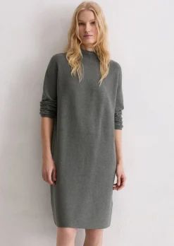 Seamless-Strickkleid loose aus softer Bio-Baumwolle