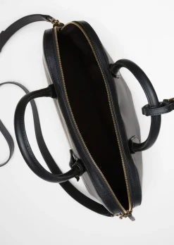 Shopper medium aus edlem Rindleder