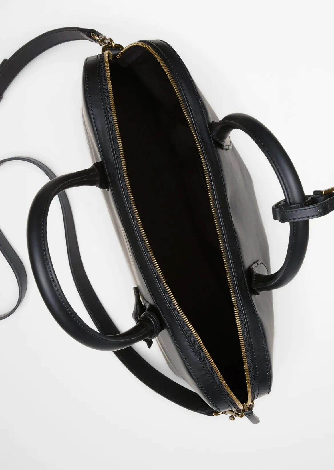 Shopper medium aus edlem Rindleder