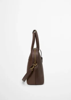Shopper medium aus edlem Rindleder