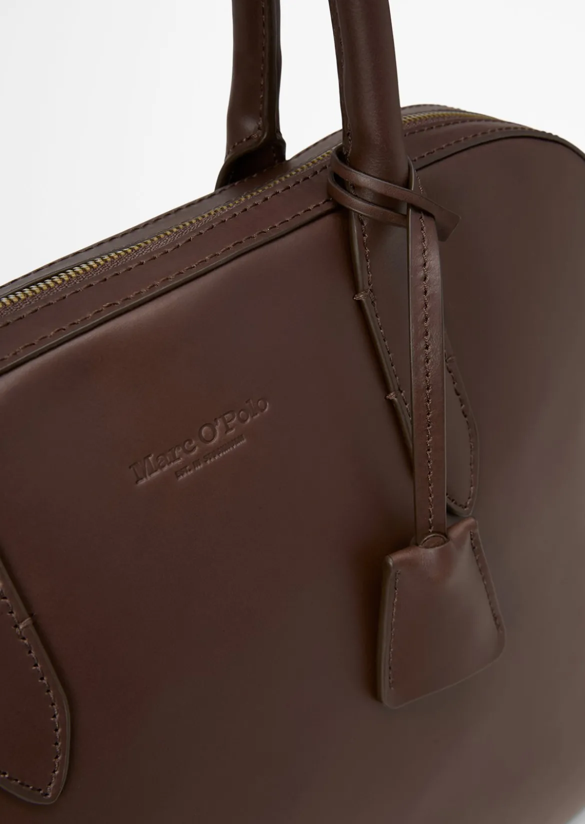 Shopper medium aus edlem Rindleder