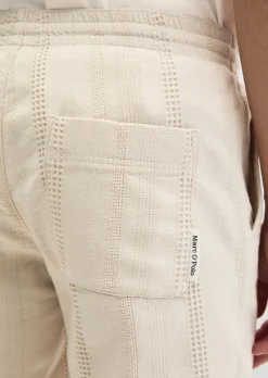 Shorts Model Arik Jogger mit Jacquard-Struktur-Mix