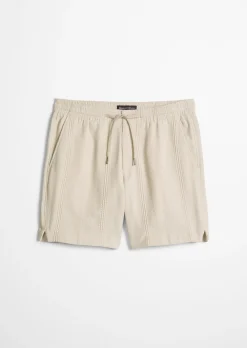 Shorts Model Arik Jogger mit Jacquard-Struktur-Mix