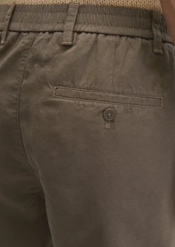 Shorts Model Eksjö Jogger pleats relaxed aus TENCEL™ Lyocell -Leinen-Mix