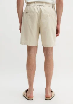 Shorts Model Eksjö Jogger pleats relaxed aus TENCEL™ Lyocell -Leinen-Mix