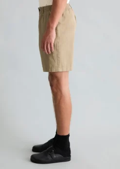 Shorts Model Filip relaxed aus Bio-Baumwolle und Leinen