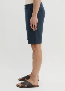 Shorts Model Reso Jogger regular aus europäischem Leinen