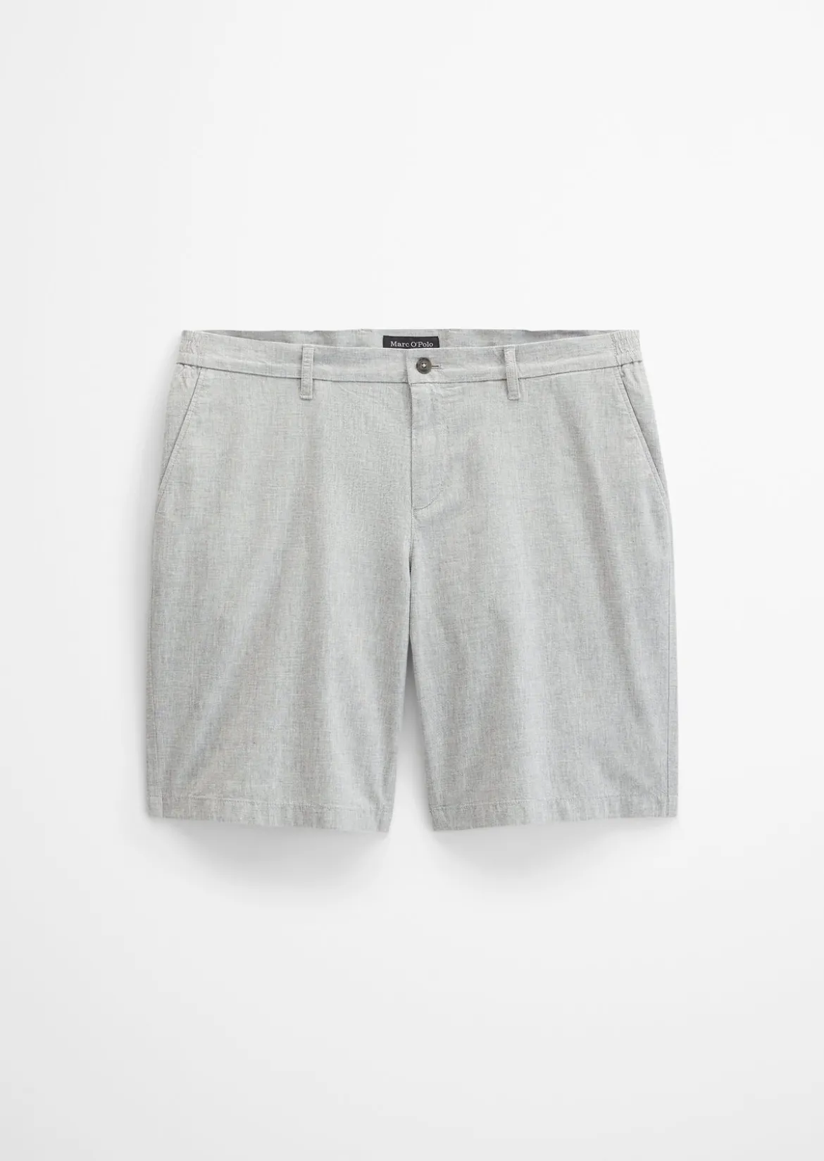 Shorts Model Reso Jogger regular aus Bio-Baumwoll-Leinen-Mix