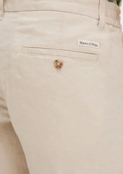 Shorts Model Reso Jogger regular aus europäischem Leinen