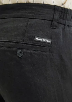Shorts Model Reso Jogger regular aus europäischem Leinen