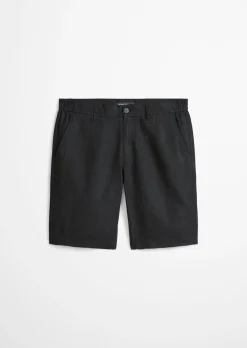 Shorts Model Reso Jogger regular aus europäischem Leinen