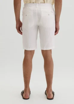 Shorts Model Reso Jogger regular aus europäischem Leinen