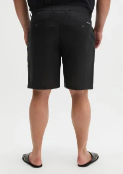 Shorts Model Reso Jogger regular aus reinem Leinen