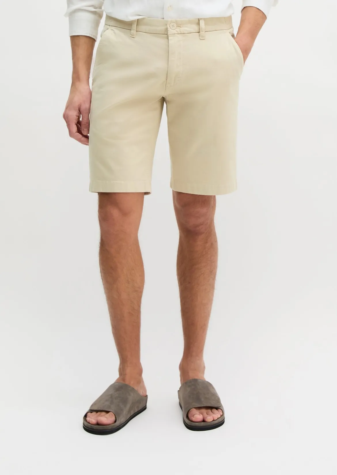 Shorts Model Reso Jogger regular in softer Twill Stretch-Qualität