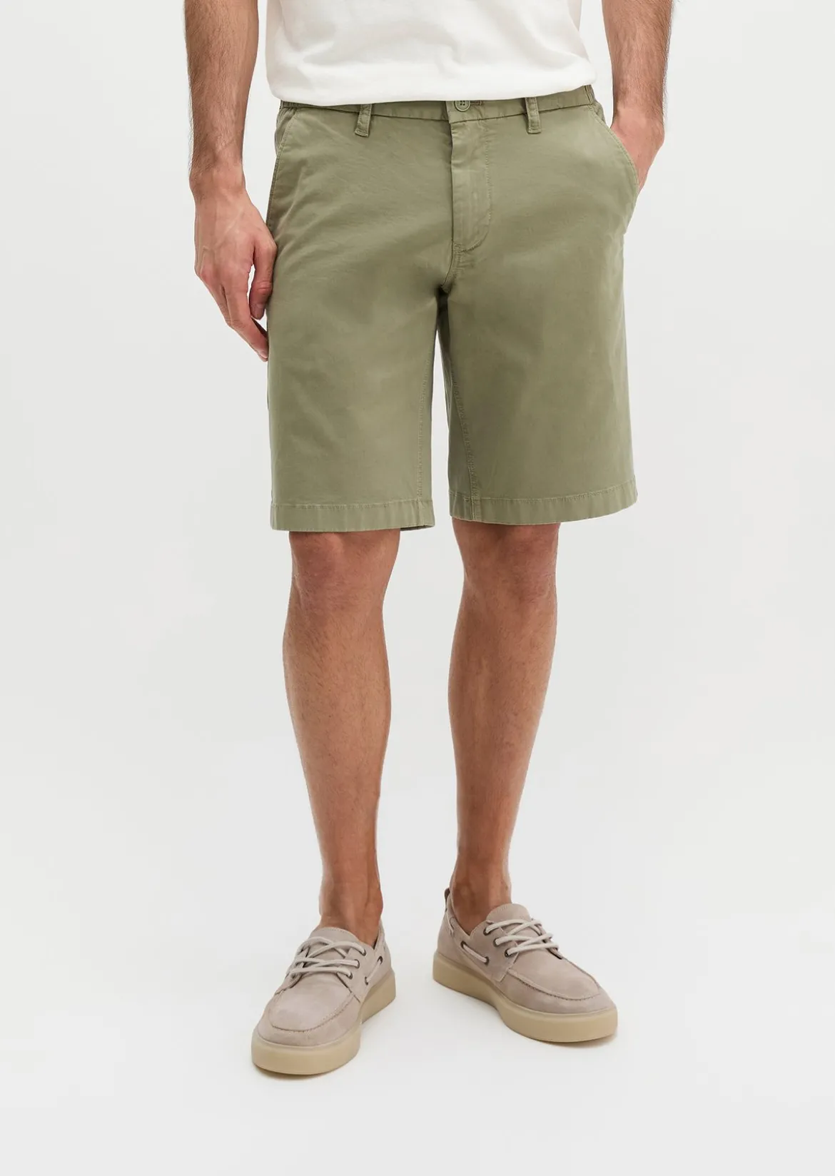 Shorts Model Reso Jogger regular in softer Twill Stretch-Qualität