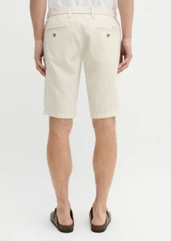 Shorts Model Reso Jogger regular aus Leinen und Bio-Baumwolle