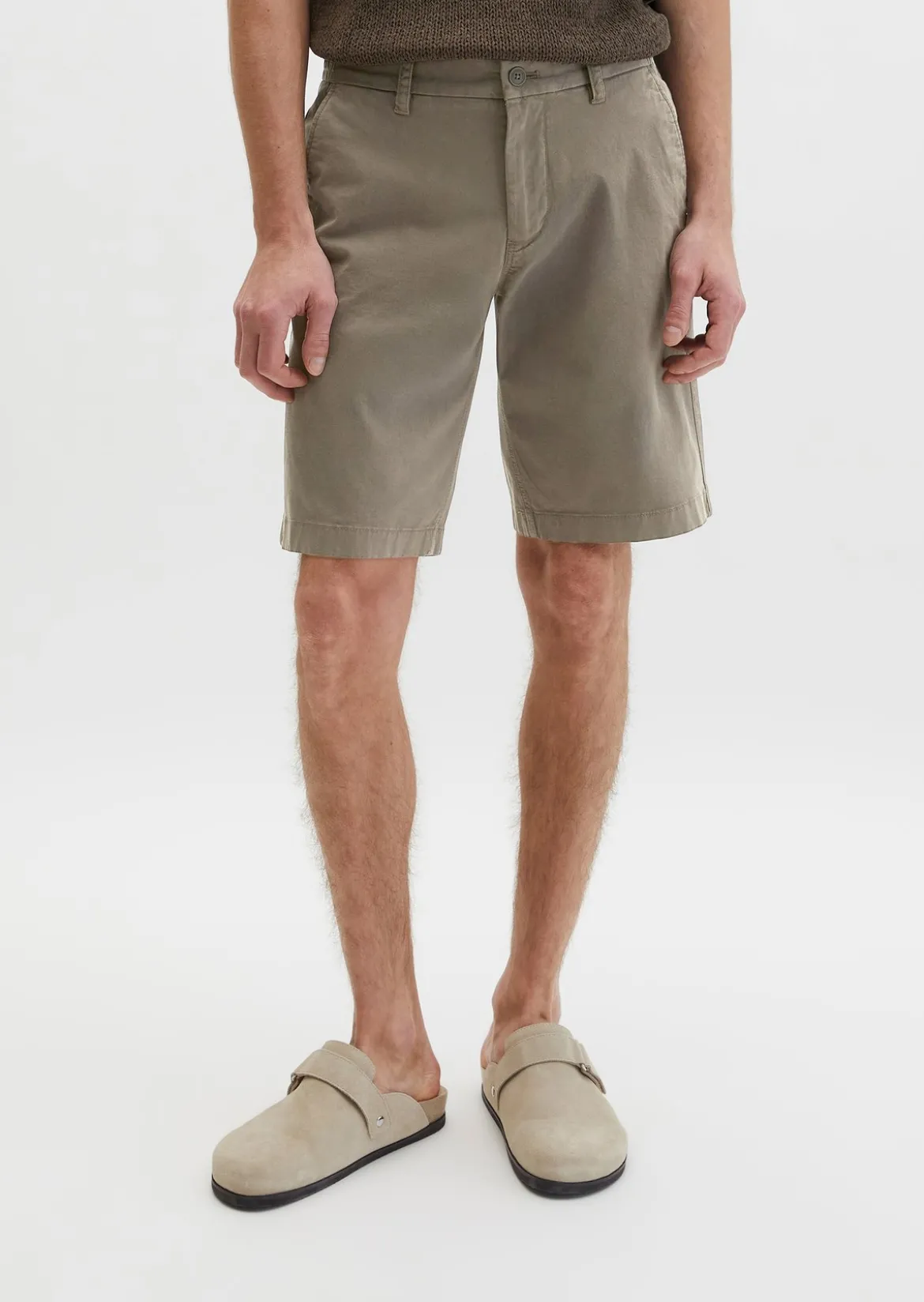 Shorts Model Reso Jogger regular in softer Twill Stretch-Qualität