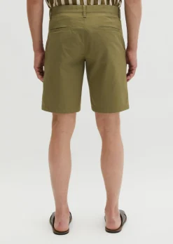 Shorts Model Reso regular aus leichtem Stretch-Twill