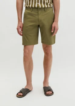 Shorts Model Reso regular aus leichtem Stretch-Twill