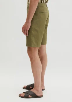 Shorts Model Reso regular aus leichtem Stretch-Twill