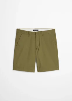 Shorts Model Reso regular aus leichtem Stretch-Twill