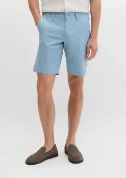 Shorts Model Reso regular aus leichtem Stretch-Twill