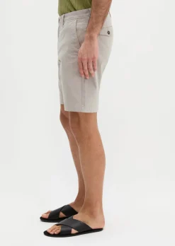 Shorts Model Salo slim aus Bio-Baumwoll-Mix