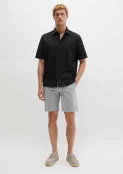 Shorts Model Salo slim aus Bio-Baumwoll-Mix