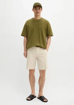 Shorts Model Salo slim aus Bio-Baumwoll-Mix