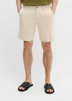 Shorts Model Salo slim aus Bio-Baumwoll-Mix