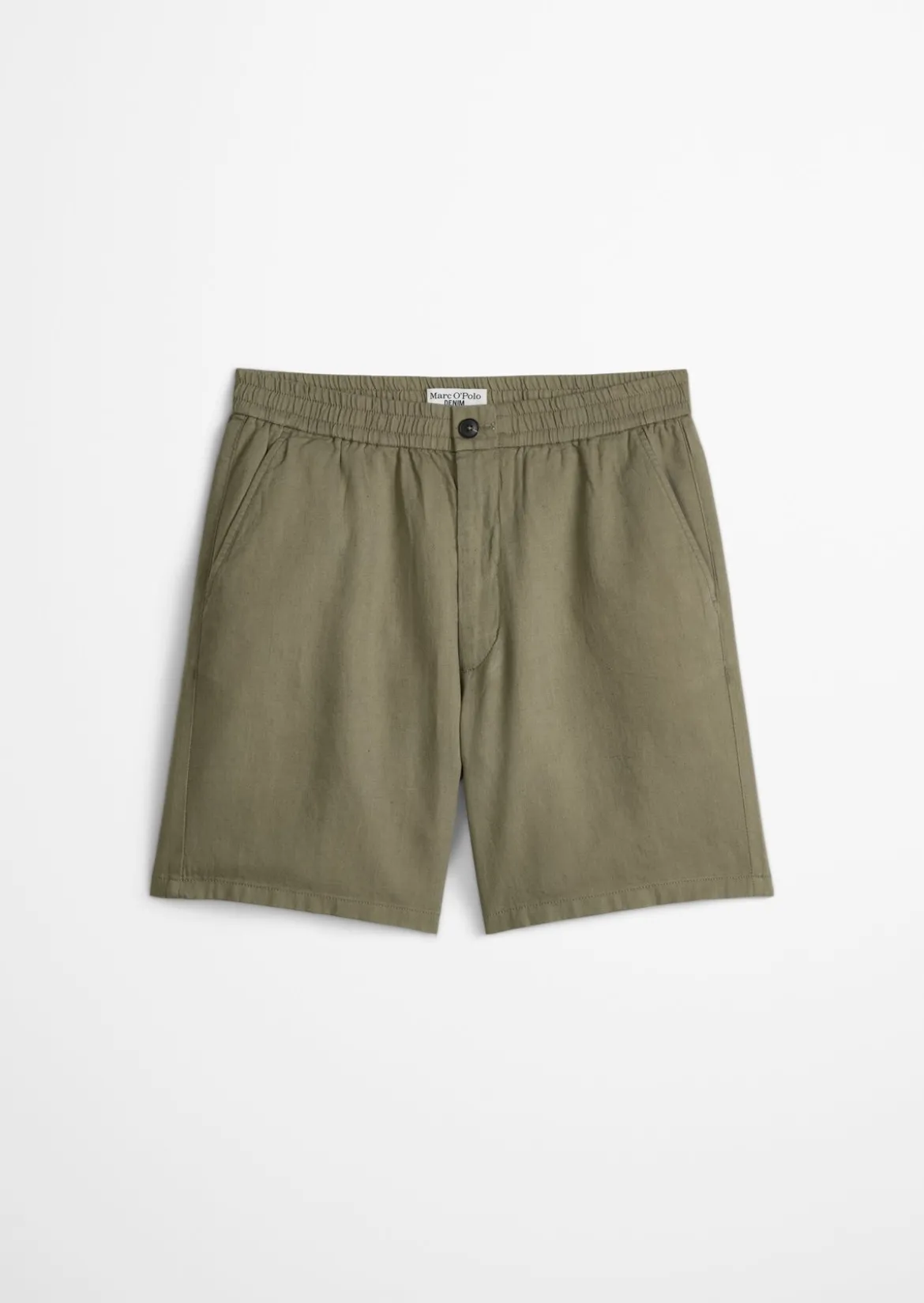 Shorts relaxed aus Bio-Baumwolle und Leinen
