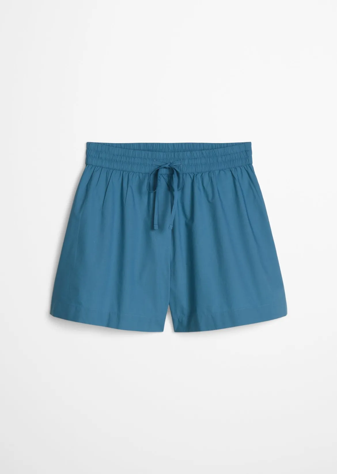 Shorts relaxed aus Papertouch-Popeline