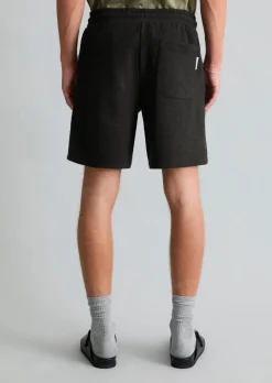 Shorts relaxed mit feiner Bouclé-Struktur