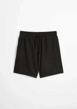 Shorts relaxed mit feiner Bouclé-Struktur
