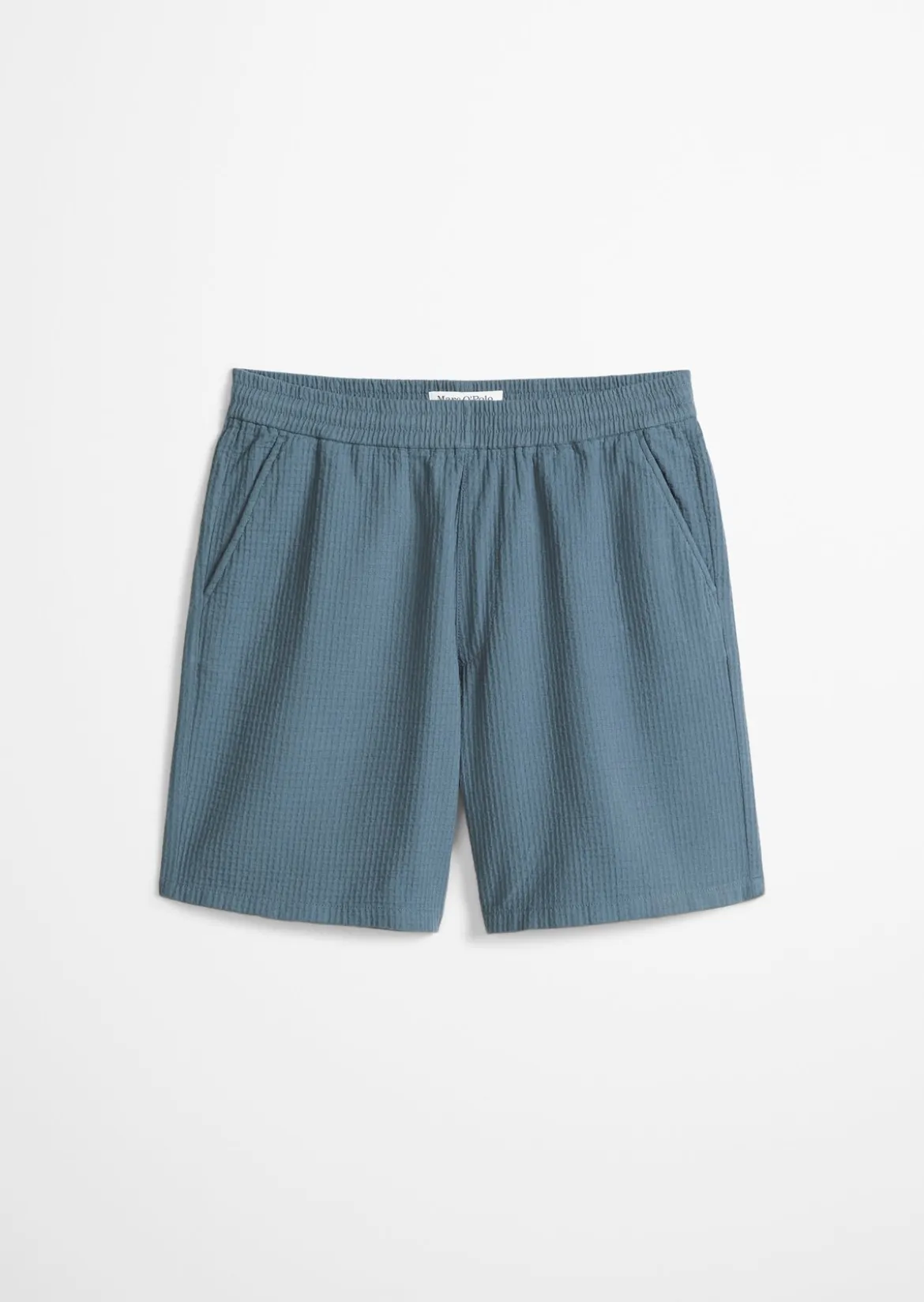 Shorts relaxed mit feiner Waffel-Struktur