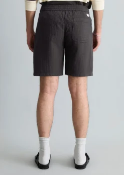 Shorts relaxed mit feiner Waffel-Struktur