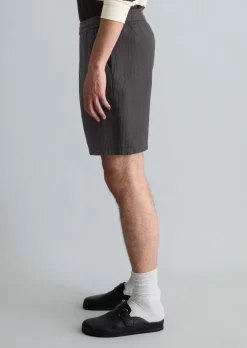 Shorts relaxed mit feiner Waffel-Struktur