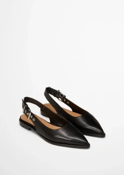 Slingback-Ballerina Model Camilla mit verstellbarem Riemen