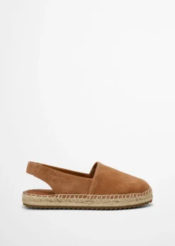 Slingback-Espadrilles Model Gem aus Suede-Ziegenleder