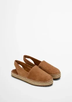 Slingback-Espadrilles Model Gem aus Suede-Ziegenleder