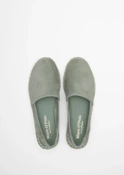 Slingback-Espadrilles Model Gem aus Suede-Ziegenleder