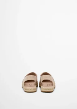 Slingback-Espadrilles Model Gem aus Suede-Ziegenleder