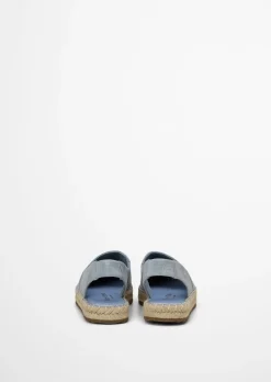 Slingback-Espadrilles Model Gem aus Suede-Ziegenleder