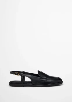 Slingback-Loafer Model Alva mit verstellbarem Riemen