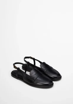 Slingback-Loafer Model Alva mit verstellbarem Riemen