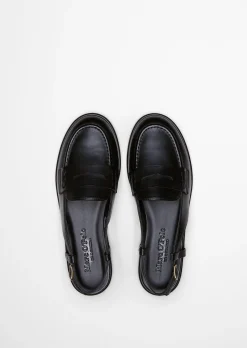 Slingback-Loafer Model Alva mit verstellbarem Riemen