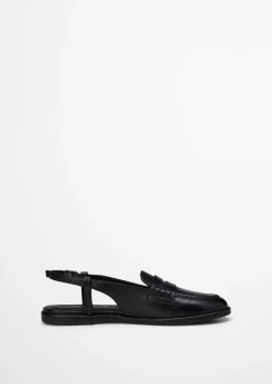 Slingback-Loafer Model Alva mit verstellbarem Riemen